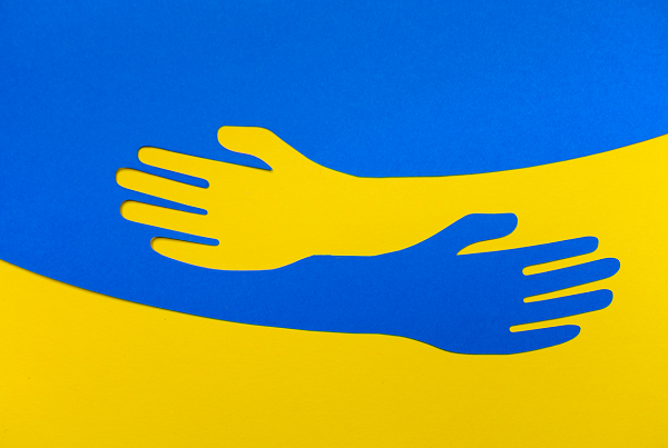 Een golf van solidariteit voor het Oekraïense volk